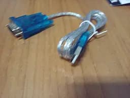 Кабель 2E шнур штекер DB 9pin штекер USB 0.8 м - мініатюра 3