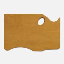 Палитра профессиональная Jardin Arti, прямоугольная для левшей (40х28)