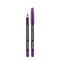 Карандаш для губ водостойкий Flormar Waterpoof Lipliner №218 Темно-лиловый Dark purple