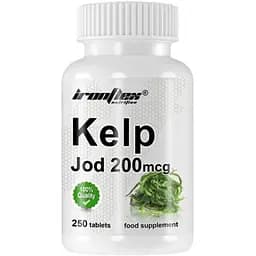 Вітаміни та мінерали IronFlex Kelp Jod 200 mсg, 250 таблеток