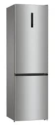 Холодильник с нижней морозильной камерой Gorenje 200х60х60см 2 дверь 235(96) л А++ Total NF (NRK6202AXL4)