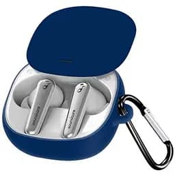 Чохол-накладка DK Silicone Candy Friendly з карабіном Anker SoundCore Liberty Air 2 Pro (dark blue)