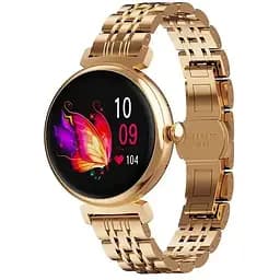 Розумний годинник Lemfo DM70 Metal Золотий