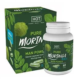 Капсули для підвищення потенції Hot BIO Moringa Man Caps (ціна за упаковку, 60 пігулок)