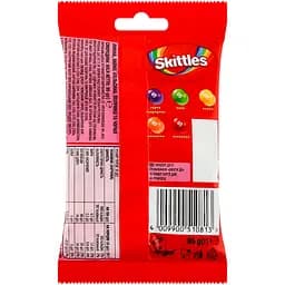 Драже Skittles Bag Фрукти 95 г (788405) - мініатюра 2