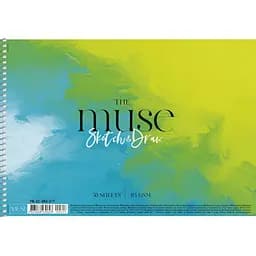 Альбом Muse Sketch&Draw на спіралі A4 50 аркушів в асортименті (PB-SC-050-317)