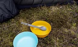 Набір столових приладів Sea to Summit Frontier UL Cutlery Set, довга ложка та виделка Темно-сірий - мініатюра 4