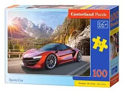 Пазл Кастор Спортивна машина 100 елементів 40x29 см B-111107