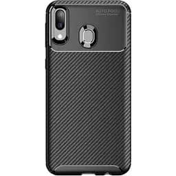 Чохол-накладка Toto TPU Carbon Fiber 1.5 mm Case Samsung Galaxy M20 Black - мініатюра 5