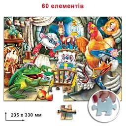Дитячий пазл Казка про розумне мишеня Енергія Плюс 83873 на 60 елементів - мініатюра 2