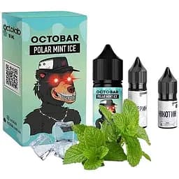 Набор компонентов для самозамеса солевой жидкости Octobar 30 мл 0-50 мг Polar Mint Ice Мята (16128)