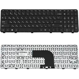 Клавіатура для ноутбука HP (Pavilion: dv6-7000, dv6t-7000, dv6z-7000) rus, black, з фреймом - мініатюра 2