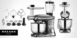 Кухонний комбайн Mozano планетарний Kitchen Assistant 6 в 1 3200 Вт чаша 6.2 л - мініатюра 5