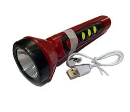 Фонарик LED светодиодный ручной аккумуляторный