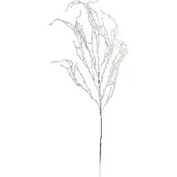 Гілка декоративна Yes! Fun Бісер 70 см біла (973915)