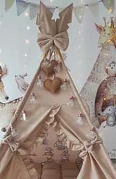 Вігвам Зайки БОН БОН + кошик для іграшок + підвісна гойдалка - мініатюра 5