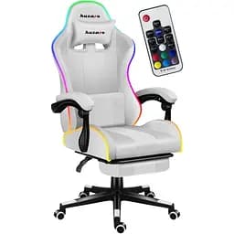Комп'ютерне крісло Huzaro Force 4.7 RGB White