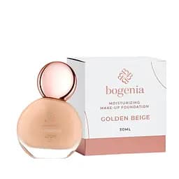 Тональна основа зволожуюча Bogenia Glossiness 30 мл BG600 №004 Golden Biege Золотистий бежевий