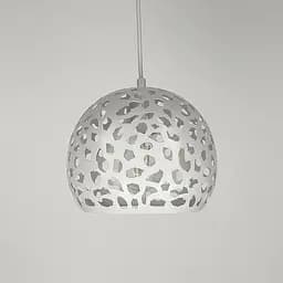 Світильник Лофт у білому корпусі Ø 20 см | Арт. MJ 1911-200 WT | Line F