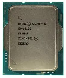 Процессор Intel Core i3 13100 (CM8071505092202) (Socket 1700, 8T, 4.5 ГГц, Tray)