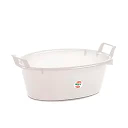 Таз овальний Stefanplast PE 16л білий (31504)