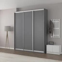 Шафа-купе Idea серія 6 210 x 60 x 210 см Антрацит