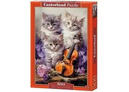 Пазл Castorland puzzle Музичні кошенята, 500 ел. (B-53988)