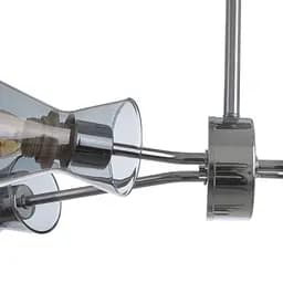 Люстра Brille лофт стельова в спальню E14 40W CH (LK-670C/4) - мініатюра 3