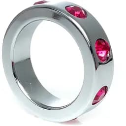 Эрекционное кольцо B - Series HeavyFun Metal Cock Ring 5 см серебристый