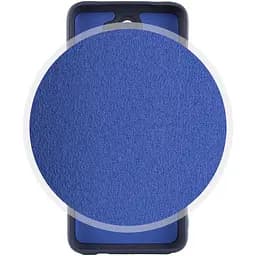 Чохол TPU Getman Liquid Silk Full Camera для Xiaomi Redmi Note 8T Синій / Midnight Blue - мініатюра 2