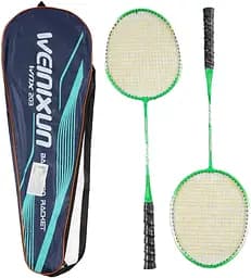 Набір для бадмінтону TK Sport, 2 ракетки з металевим каркасом, у чохлі C70203 (В асортименті)
