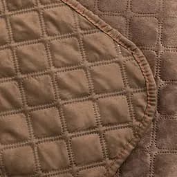 Покривало ТЕП Velour ромб круглий 260х240 см корчневе (4-00518_22406) - мініатюра 4