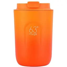 Термочашка 63mugs для кофе 380 мл оранжевая (63 mugs)