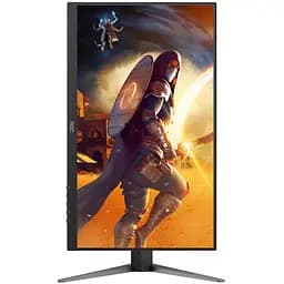 Монітор TFT 27" AOC 27G4HA, Fast IPS, 200Гц, 2хHDMI, DP, HAS, Pivot, кол., чорно-червоний (27G4HA) - мініатюра 2