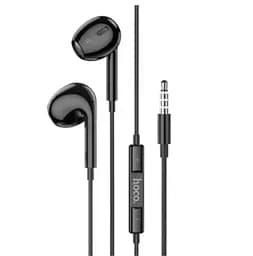 Навушники Hoco M101 Max Crystal grace wire-controlled earphones with microphone Black