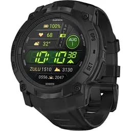Смарт-годинник Garmin Instinct 3 50mm AMOLED Tactical Edition Black with Black Band (010-03020-50) [135857]