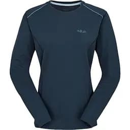 Кофта Rab Force LS Tee Wmns Dark Blue S (1033-RB QBL-08-TMB-10)