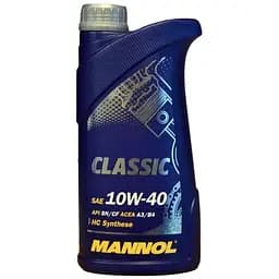 Масло моторное Mannol Classic 10w-40 SN/SM/CF 1 л (22752)