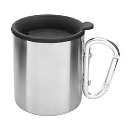 Термокухоль Tatonka Thermo Mug Carabiner 250 Сріблястий - мініатюра 2