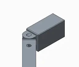 Шторки скляні на ванну Koer SR BS04-95x140-TR-01 прозоре скло 6 мм, хром KR5403, Універсальна, прозорий, хром - мініатюра 3