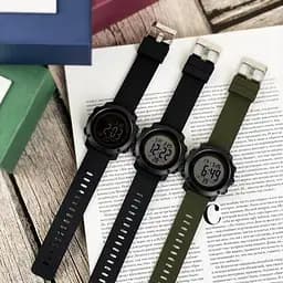 Наручний годинник чоловічий 1426BKBK All Black Skmei acs0030748 - мініатюра 3