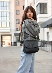 Сумка кросбоди Sambag Rose BZN черный 20 х 24 х 7 см (94000001)