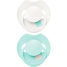 Пустушка силіконова динамічна LOVI Prime Tutti Frutti 0-6 міс Logoon/Mint Cream 2 шт. (34/451)