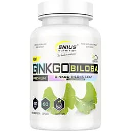 Натуральна добавка Genius Nutrition Ginkgobiloba 60 капсул