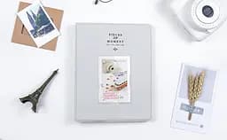 Фотоальбом для Fujifilm Instax Mini 64 фото Альбом для Mini (8, 9, 12, 11, 40, 99, evo, link), білий  - мініатюра 9