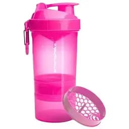 Шейкер спортивний SmartShake Original2GO 600 мл Neon Pink (10560502)