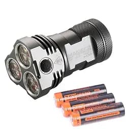 Мощный фонарь Manker MK34 8000lm 12xCree XPG3 + подарок