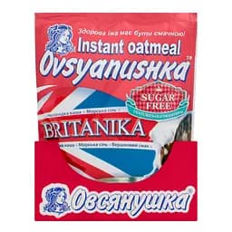 Каша Овсянушка Британіка з вершками 40 г (556219) - мініатюра 4