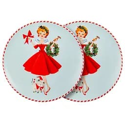 Набір з 2-х тарілок Lefard Miss Christmas 20.5 см (924-886)