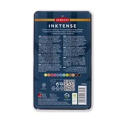 Чорнильні олівці Inktense 12 кольорів Derwent - мініатюра 5